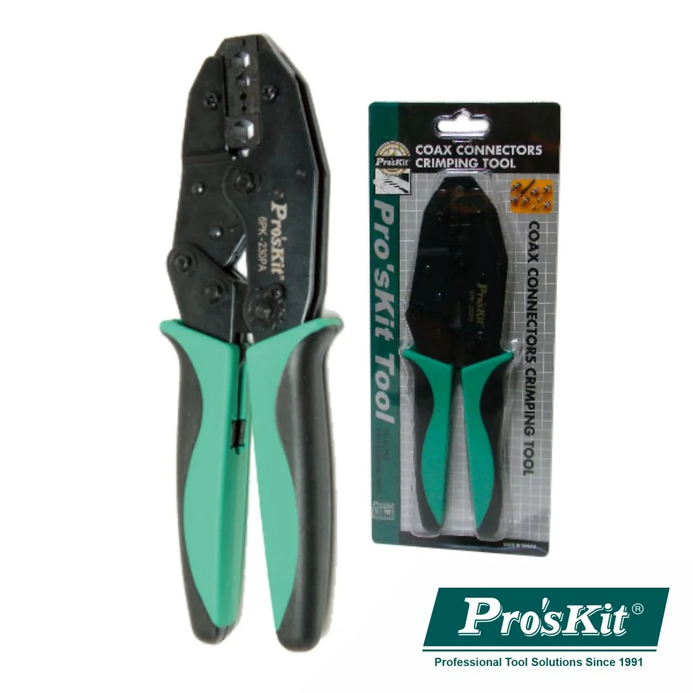 Alicate Para Cravar Fichas Coaxiais Rg Proskit