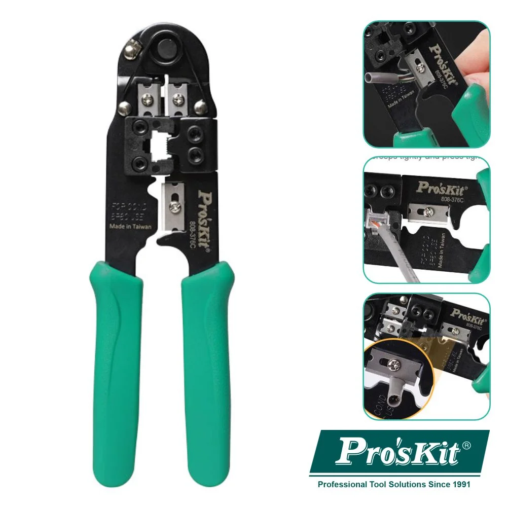 Alicate Para Cravar Fichas Modulares 8p8c Proskit