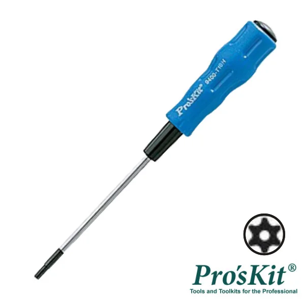 Chave Torx T10 165mm Com Furo Proskit