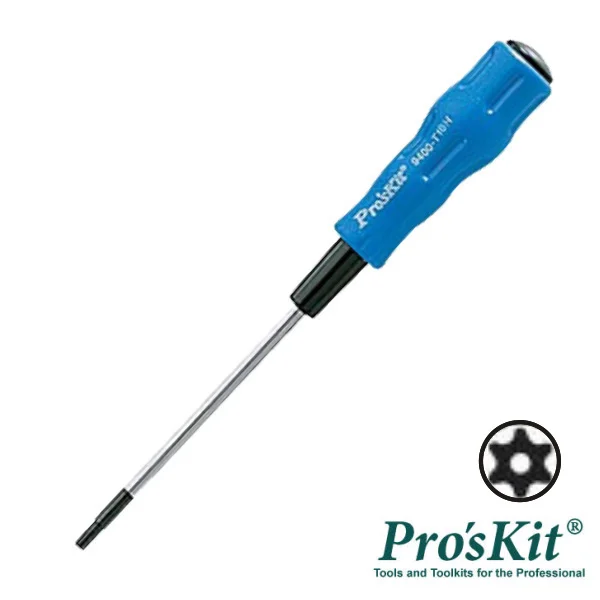 Chave Torx T15h 165mm c/ Furo Proskit
