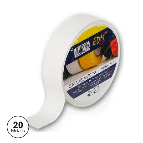 Fita Isoladora Branca 20 Metros Edm