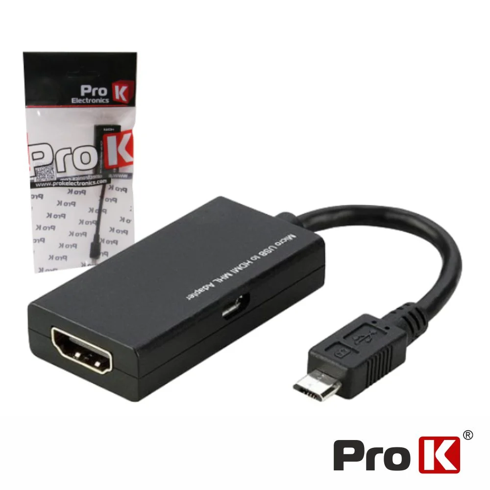 Conversor Mhl Para Hdmi Fêmea Prok