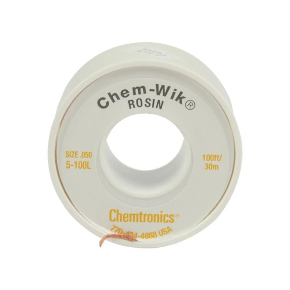 Malha Dessoldadora 1.5mm 30m De Alta Qualidade Chem-Wik