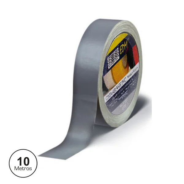 Fita Isoladora Cinzenta 10 Metros Edm