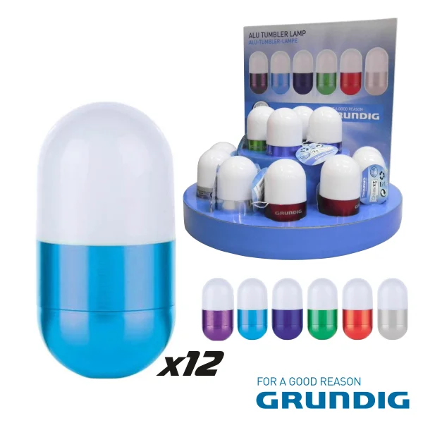 Lanterna Com 5 Leds Oval Grundig