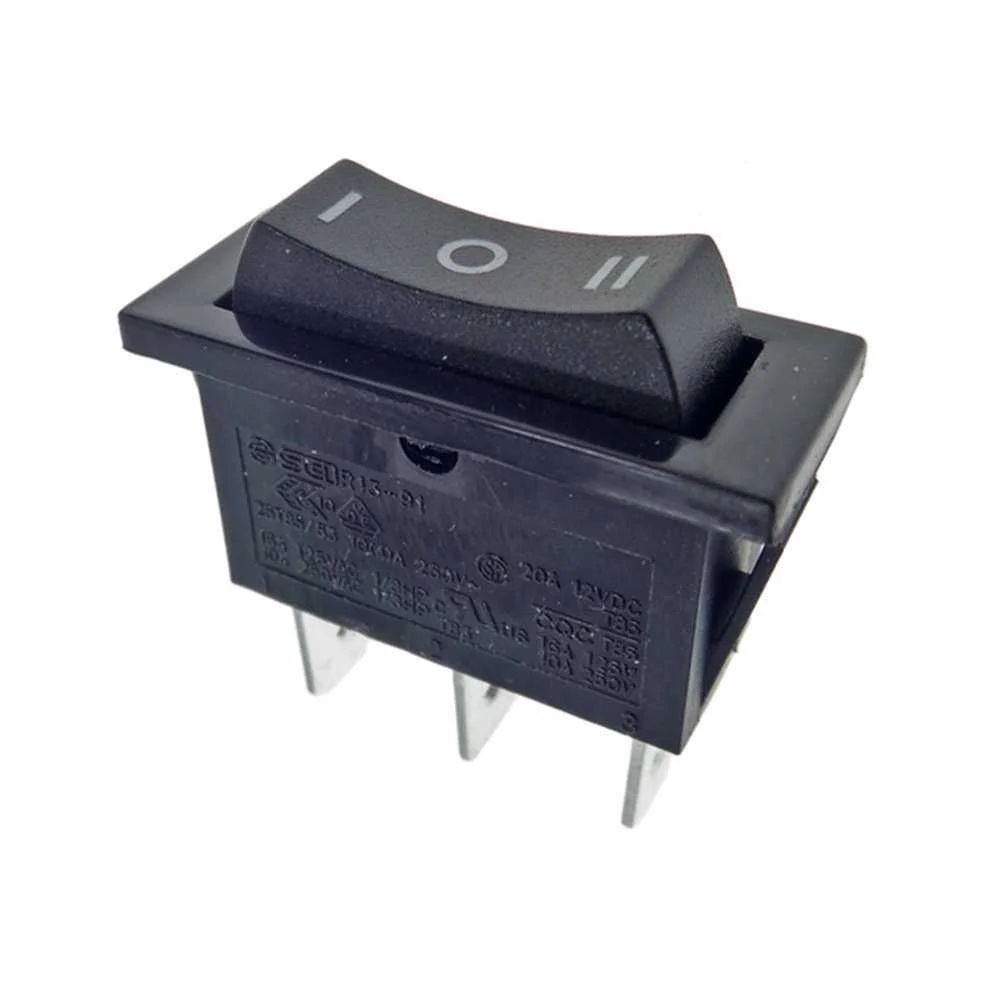 Interruptor On-Off-On Teimoso 10a 250v S/Iluminação