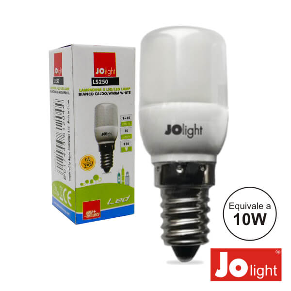 Lâmpada Led E14 1w 220vac Branco Quente 