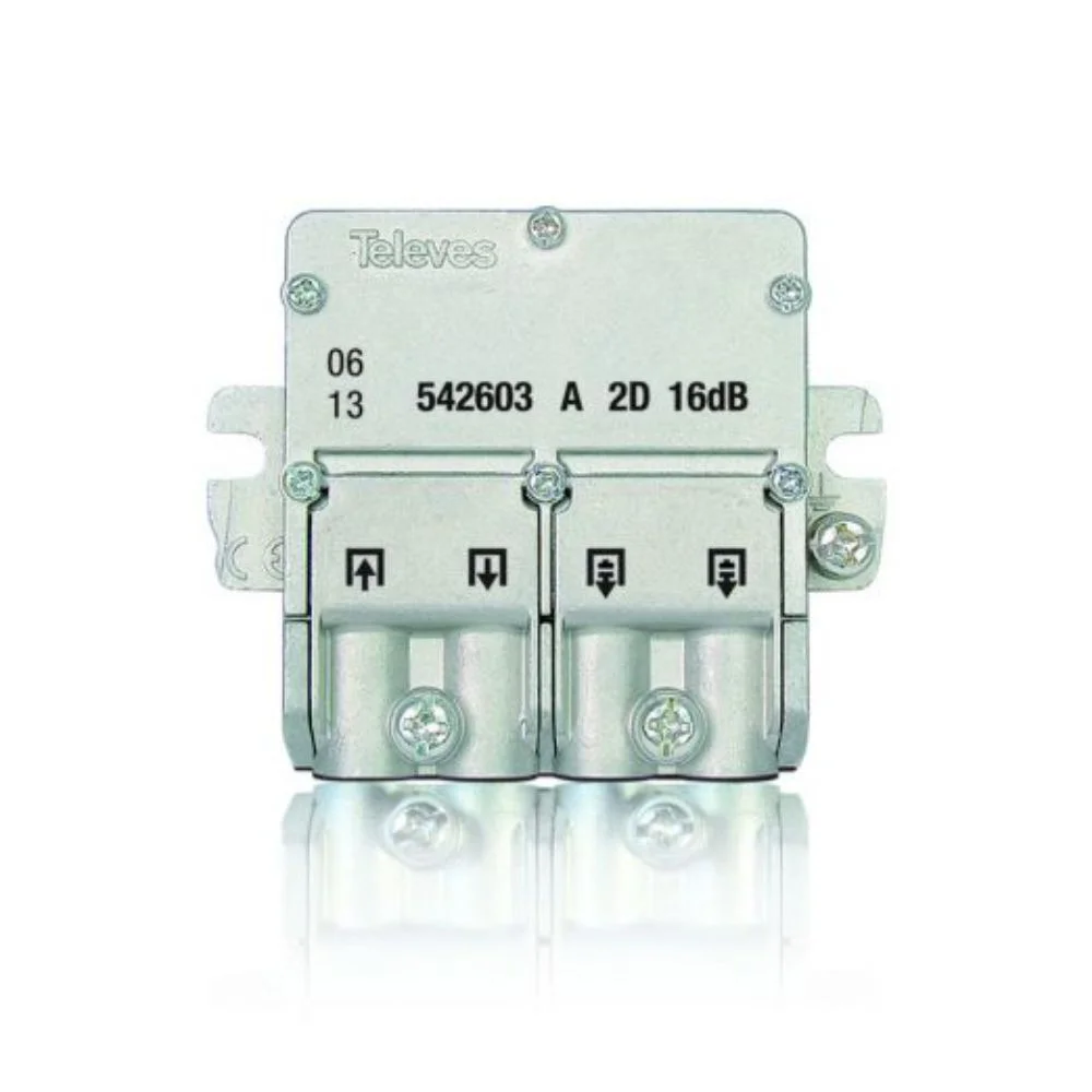 Derivador 2 Saídas 5-2400mhz 16 Db Televés