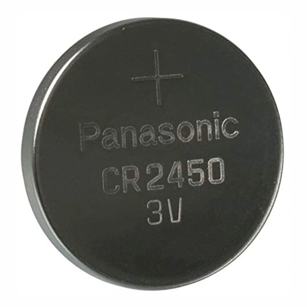 Pilha Lithium Botão Cr2450 3v Panasonic