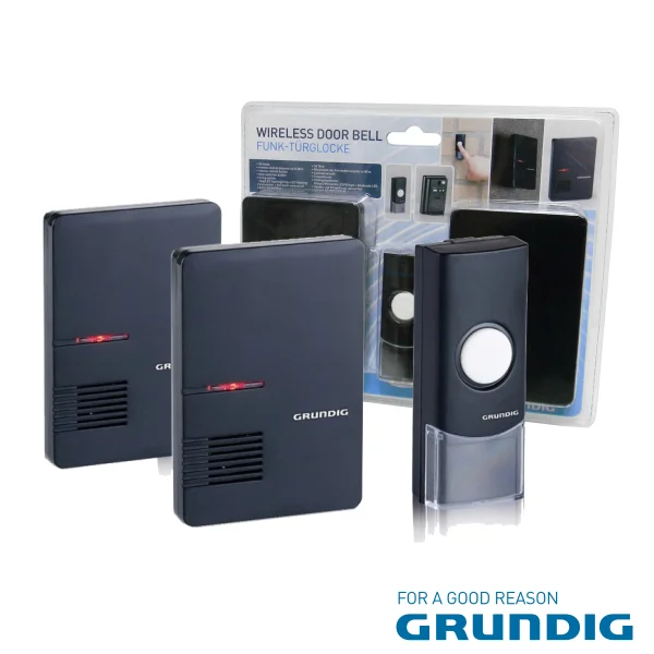 Campainha Com 2 Recetores S/Fios Grundig