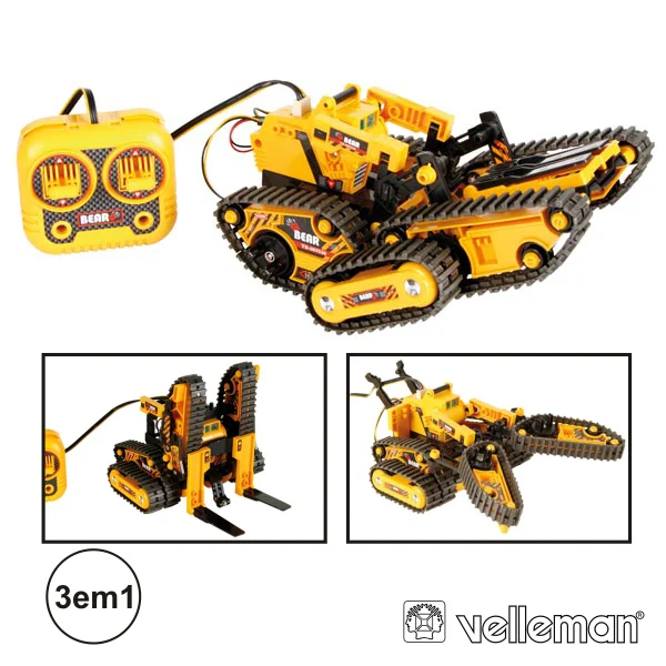 Kit Carro Todo Terreno 3 Em1 Velleman