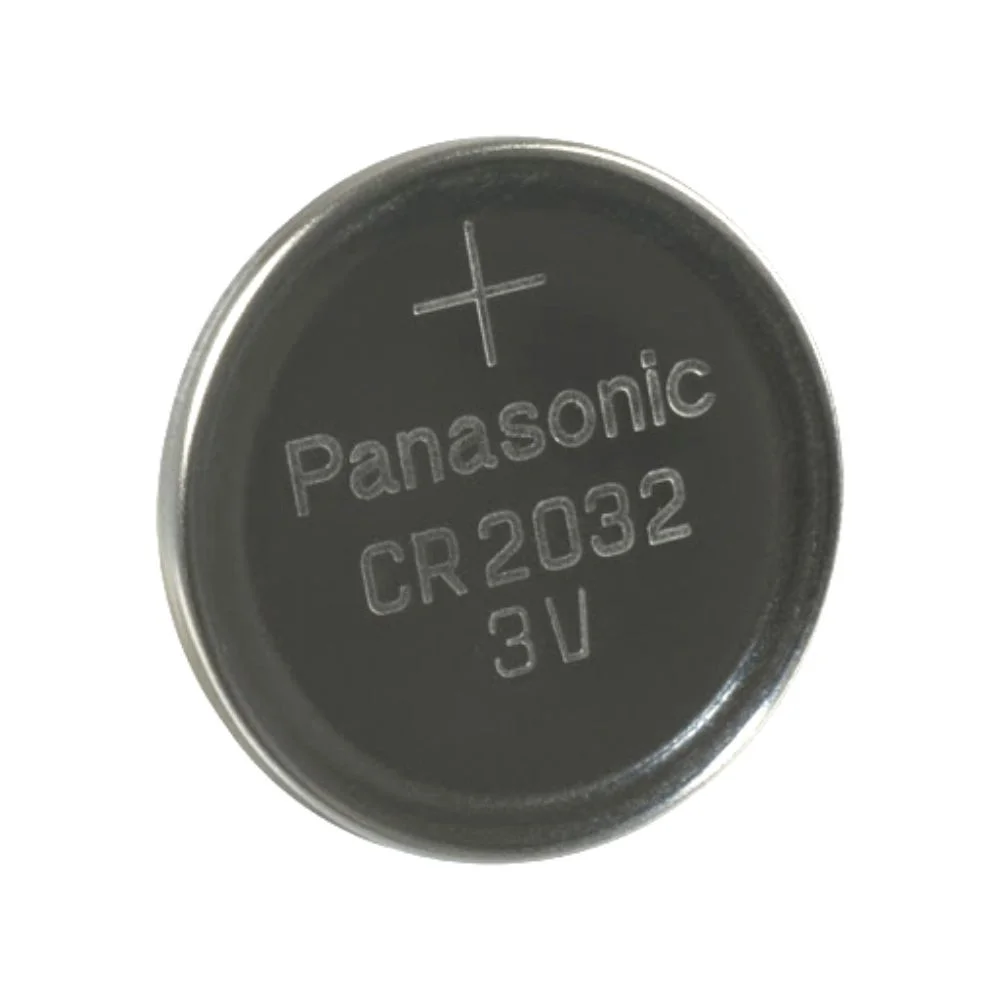 Pilha Lithium Botão Cr2032 3v Panasonic