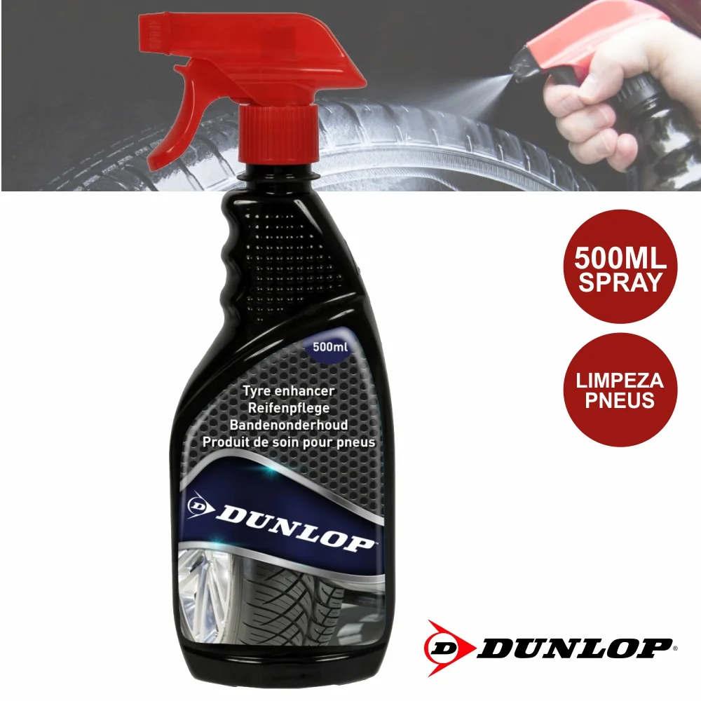 Spray De Limpeza Para Pneus 500ml Dunlop