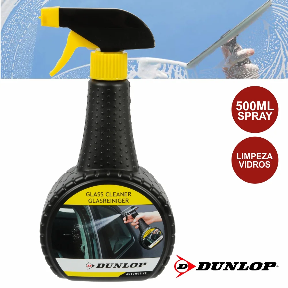 Spray De Limpeza Para Vidros 500ml Dunlop