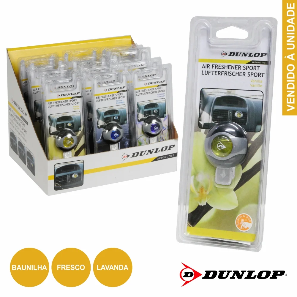 Ambientador P/ Automóvel Fragrância Aleatória DUNLOP