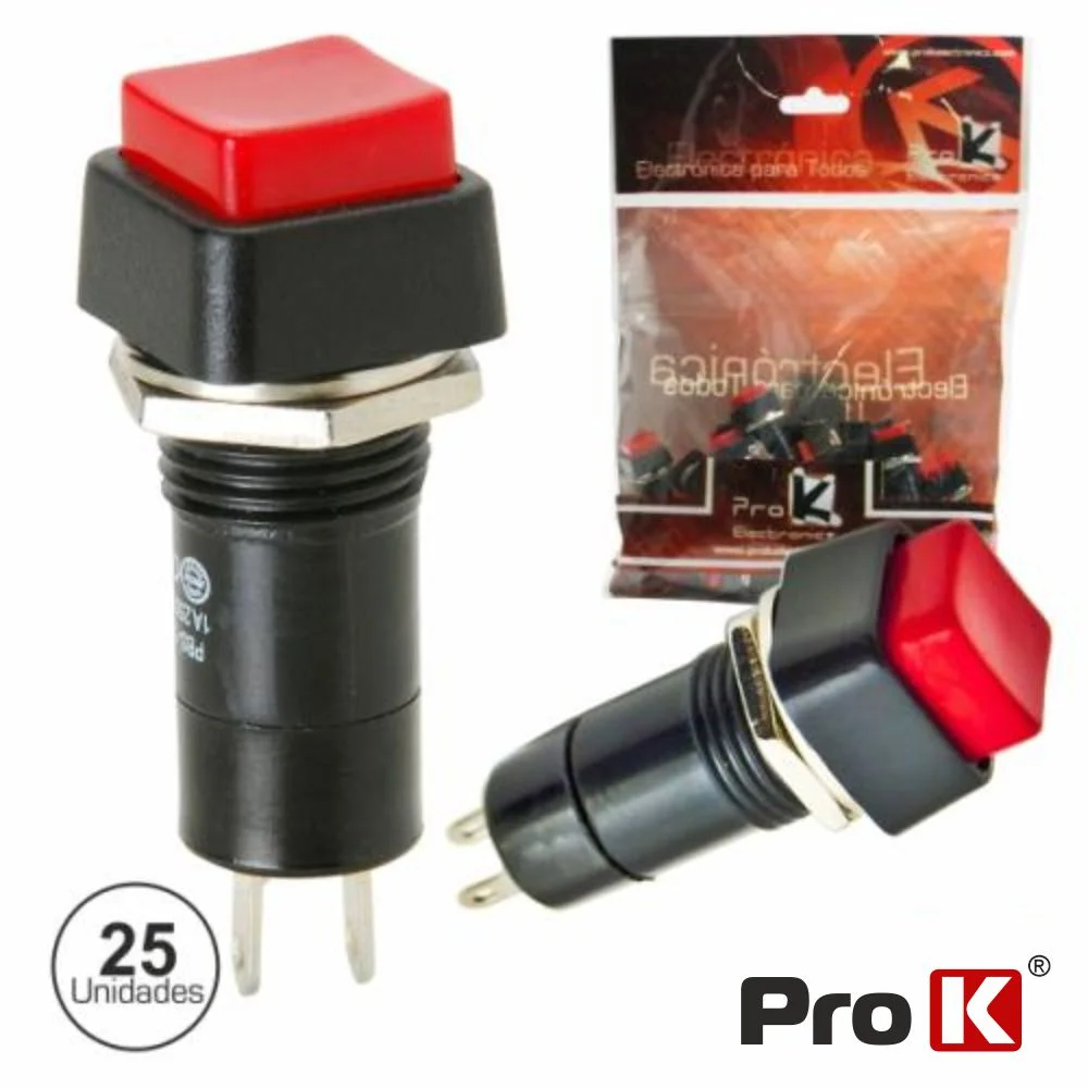 Interruptor Pressão Off-On 25x Prok