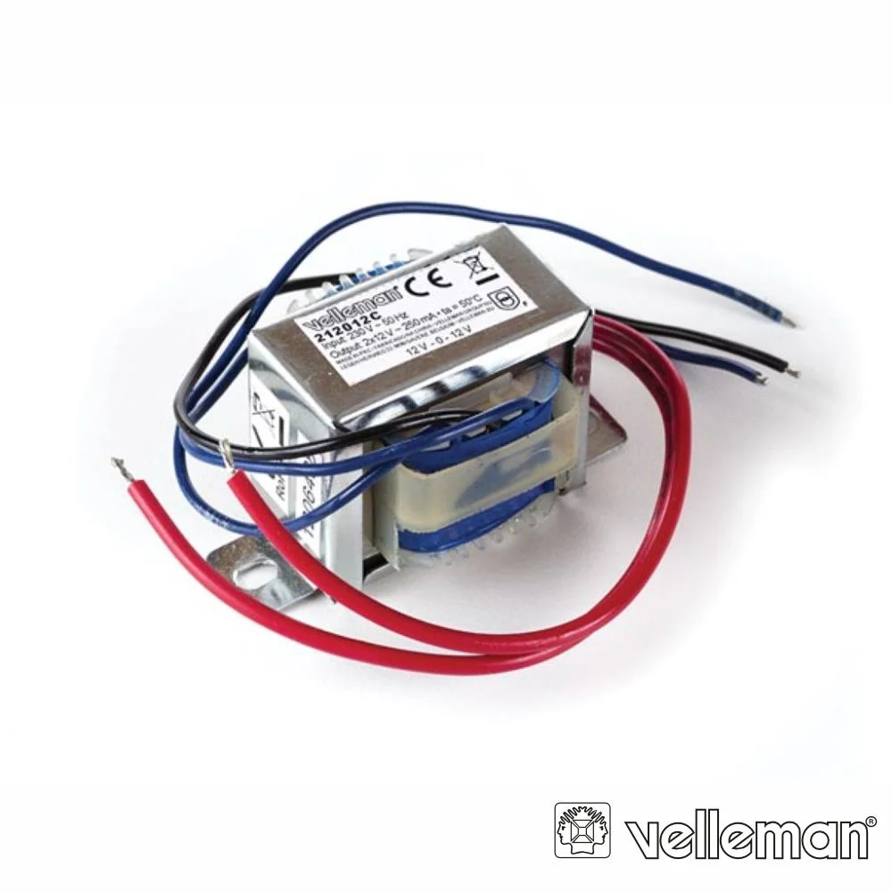 Transformador Encapsulado 1.8va 2 X 12v / 2 X 0.075a