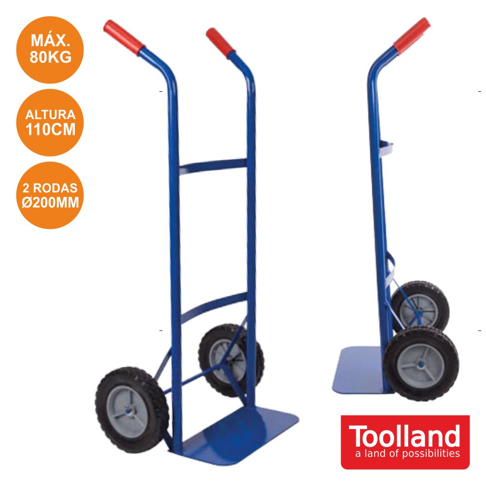 Carro p/ Transporte Universal (Máx: 80Kg) - 