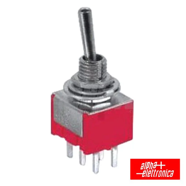 Interruptor Alavanca Miniatura On-Off-On Ci