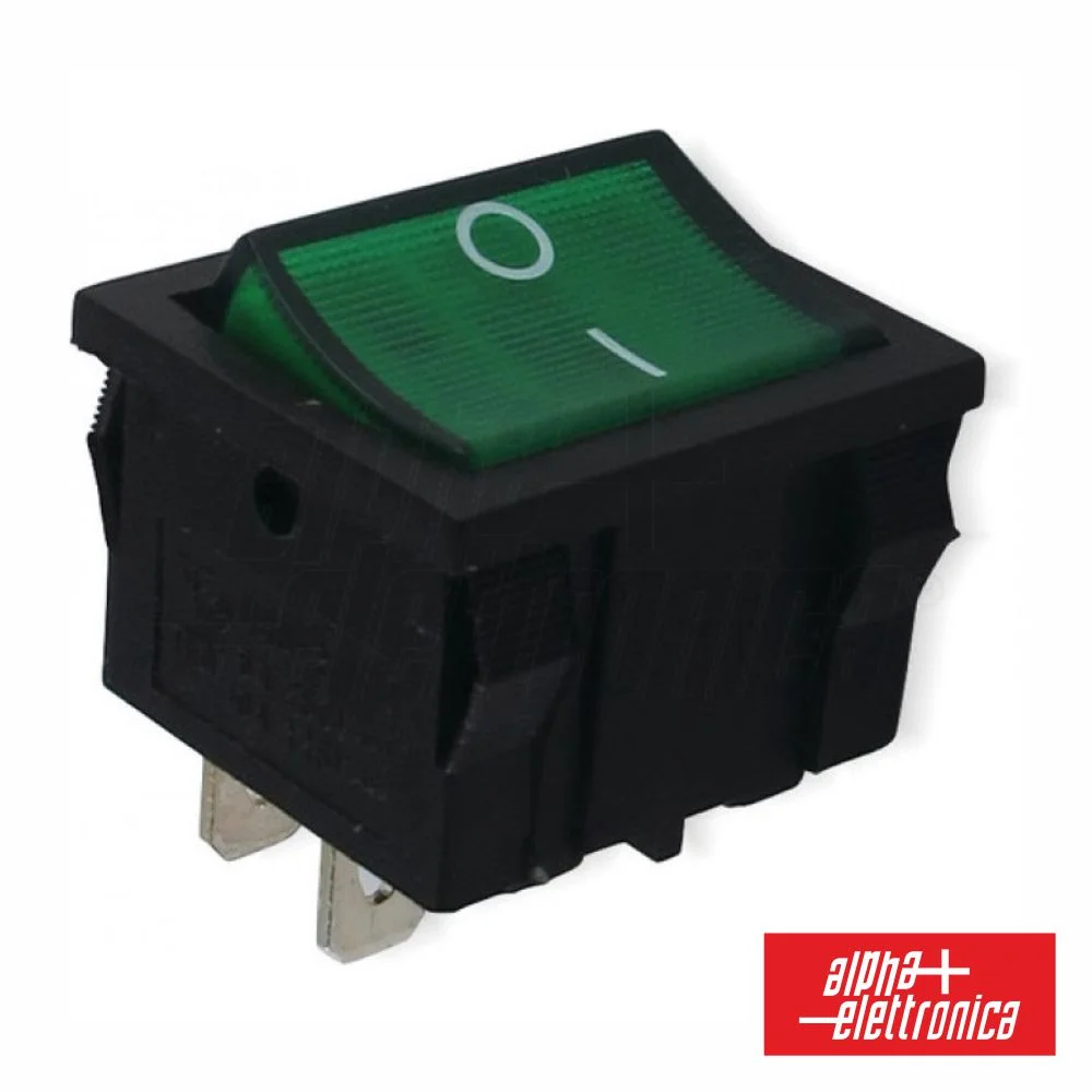 Interruptor Basculante C/ Luz 6a-250v Dpst On-Off