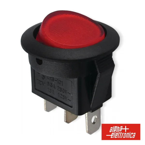 Comutador Miniatura 6.5a-250v Spdt On-On