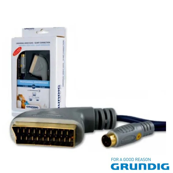 Cabo Svhs-Scart 5m Grundig