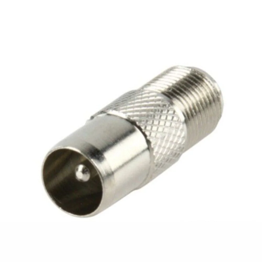 Ficha Adaptadora F Fêmea / Coaxial 9.5mm Macho