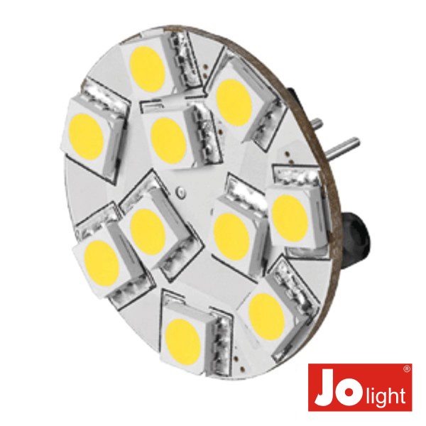 Lâmpada G4 2.2w 12v 10 Leds Branco Frio 