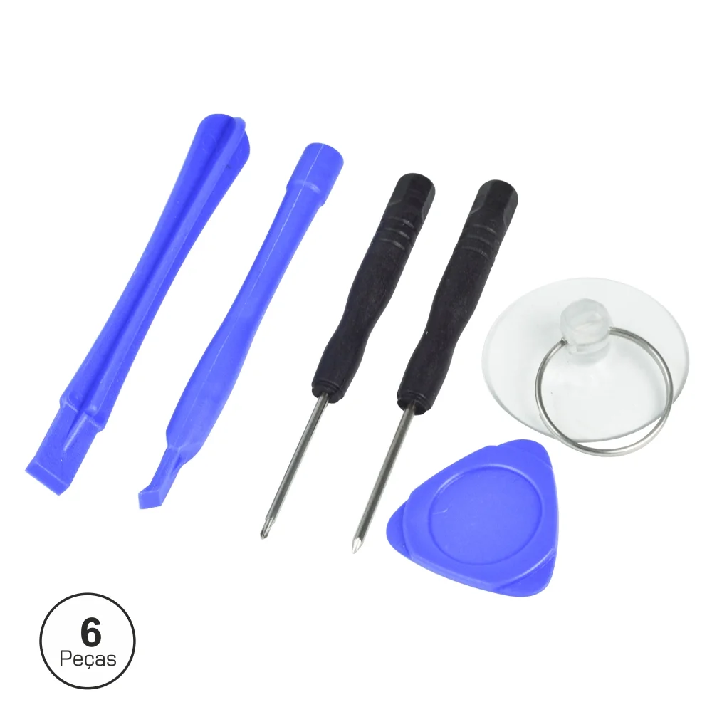 Conjunto De Ferramentas Manutenção Telemóveis 6 Peças