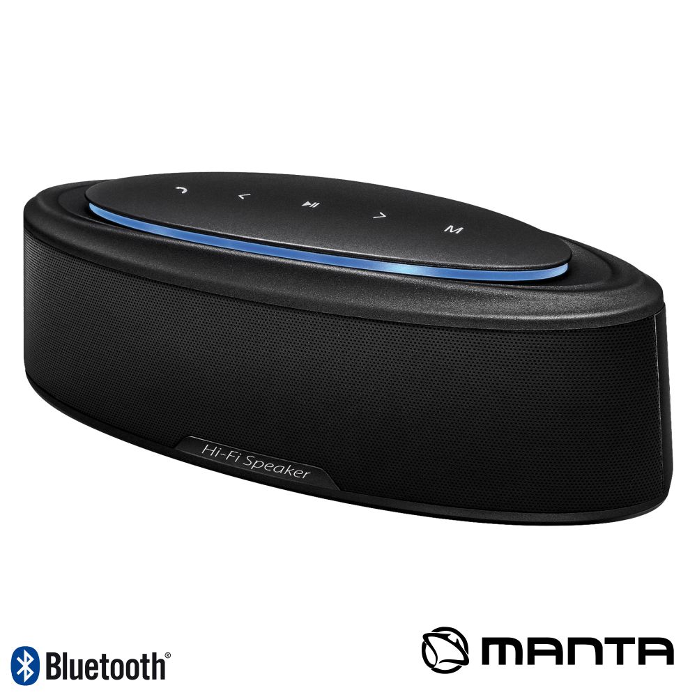 Coluna Bluetooth Portátil 20w Usb/Sd/Aux/Bat Leds 