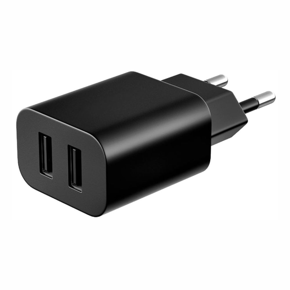 Alimentador Compacto Comutado 2 Usb 5v 2.1a Preto