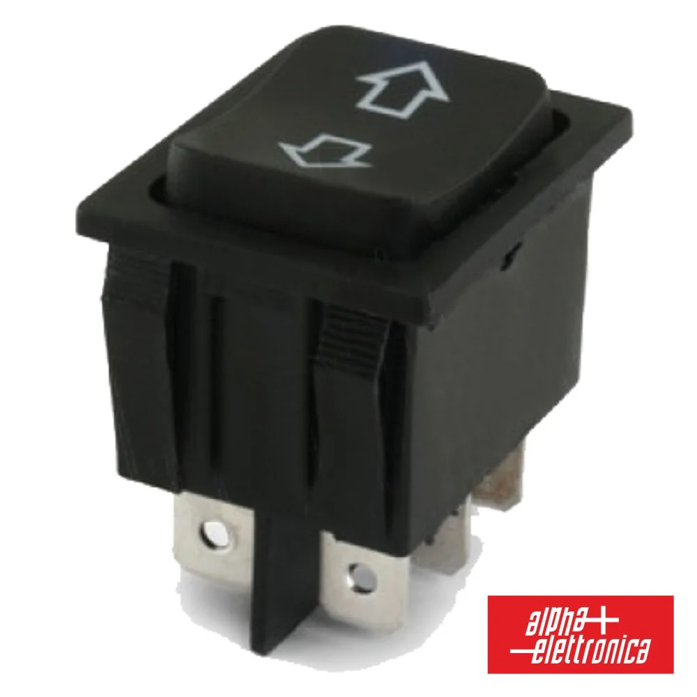 Interruptor Basculante 15a-250v Dpco (On)-Off-(On) C/ Setas