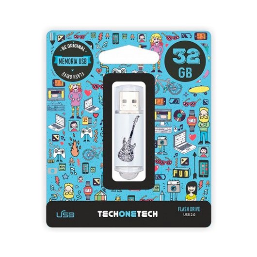 PENDRIVE 32GB CRAZY GUITAR