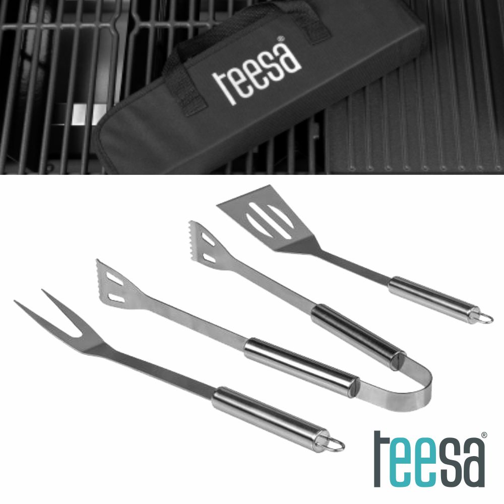 Conjunto De Acessórios P/ Churrasco 3x 