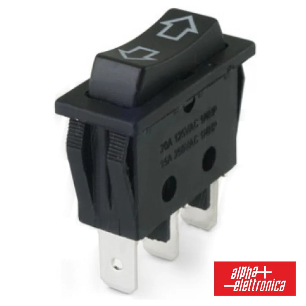 Interruptor Basculante 15a-250v Spco (On)-Off-(On) C/ Setas