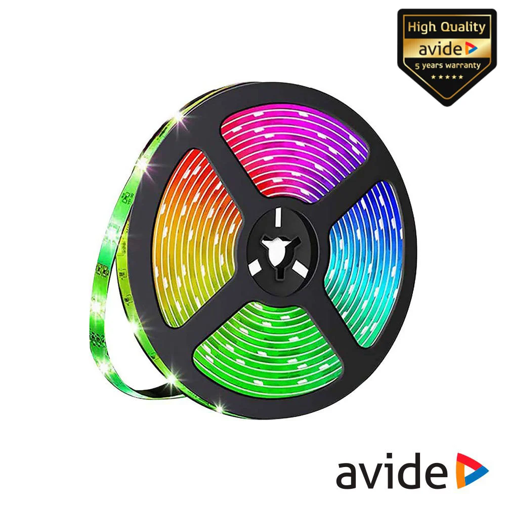 Fita 150 LEDS 5050 RGB 12V 7.2W/m 5m IP65 AVIDE