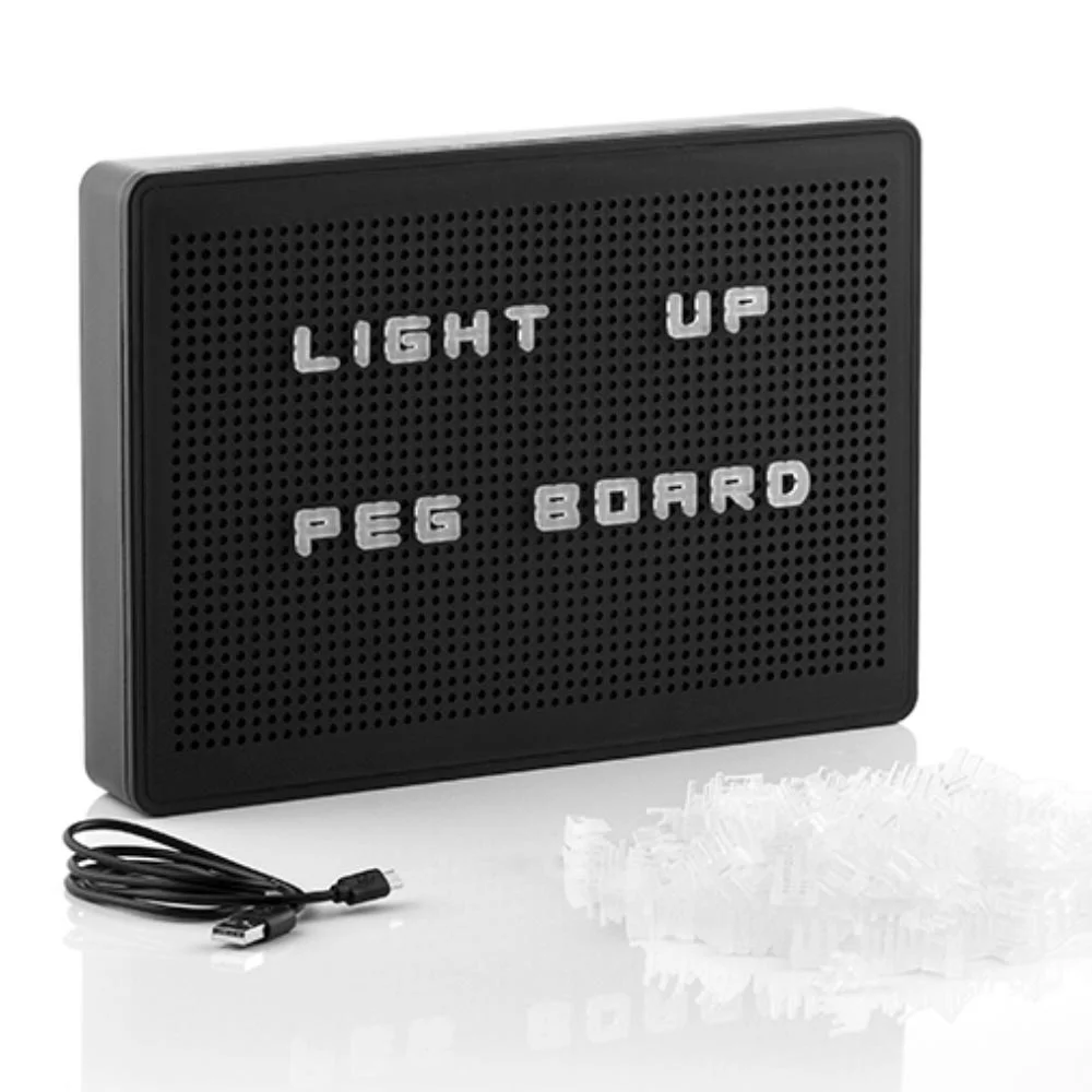 Quadro Perfurado Para Inserir Letras Led