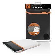 BOLSA 7 PRETO/BRANCO REVERSIVEL, P/TABLETS (NEOPRENE)