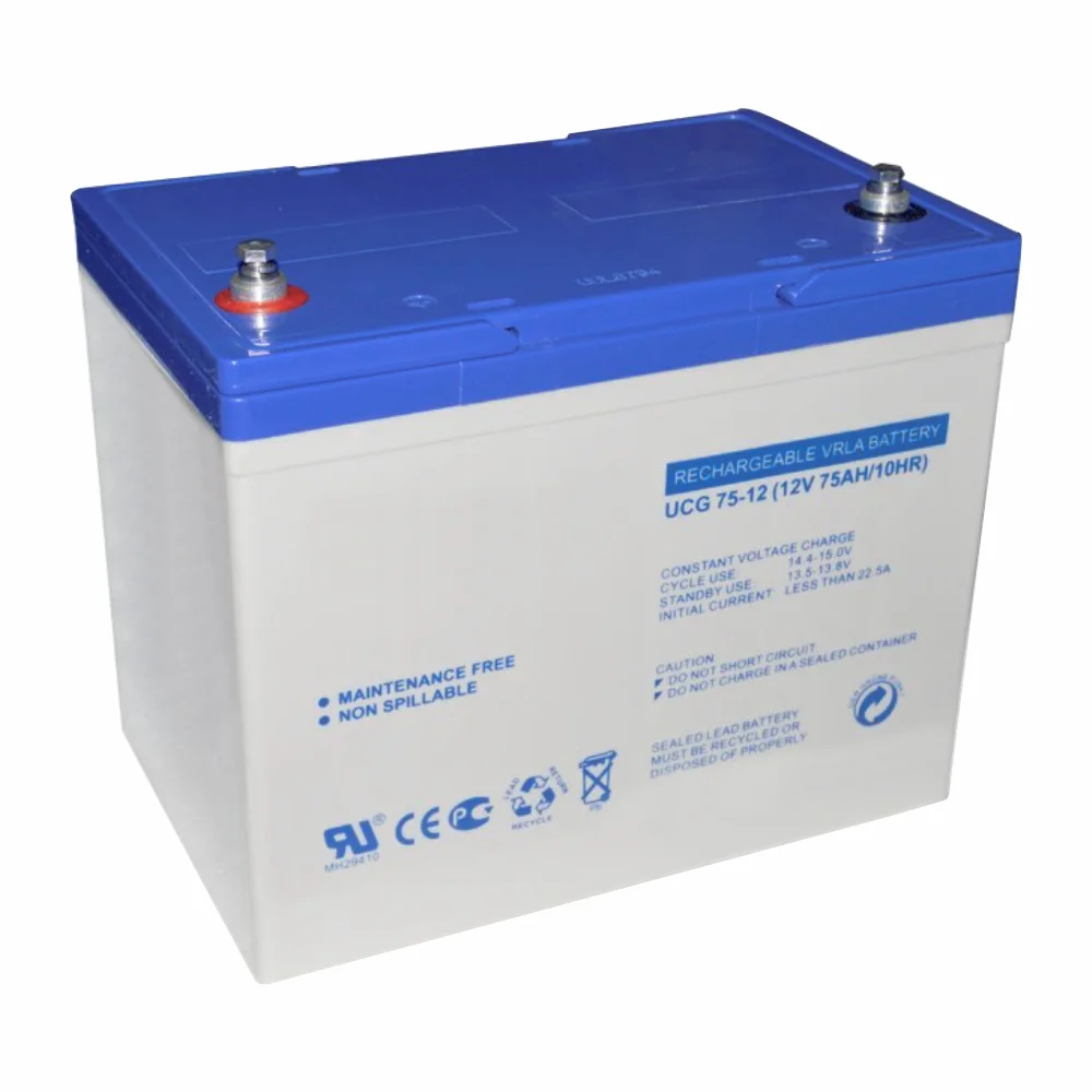 Bateria Gel 12v 75a