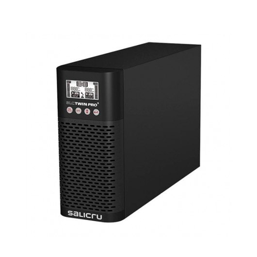 SLC-1000-TWIN PRO2 DOBLE CONVERSIóN (EN LíNEA) 1000VA 3 saídas AC TORRE Preto (UPS)