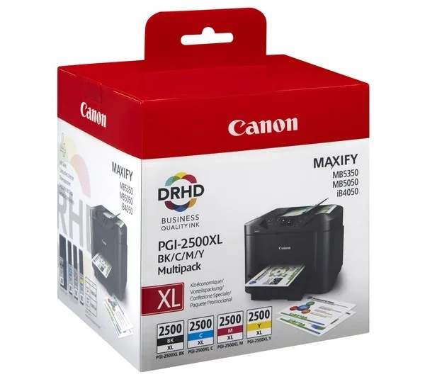 Canon Igp-2500xl Bk / C / H / Y Original Multi