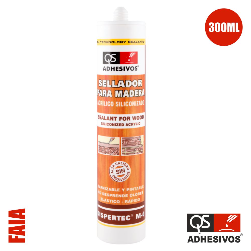 Selante Elástico P/ Madeira Faia 300ml Qs