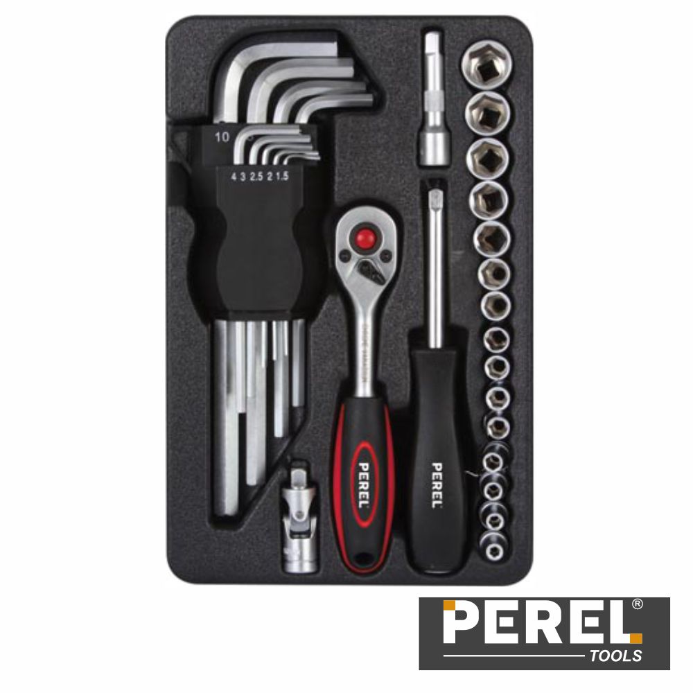 Conjunto Profissional de 28x Ferramentas - PEREL