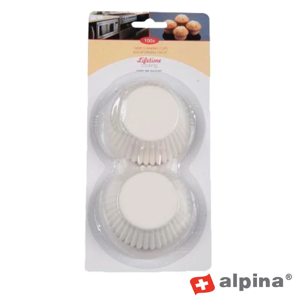 Formas De Papel P/ Bolos X100 Alpina