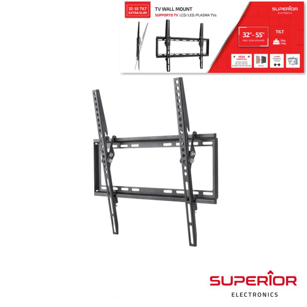 Suporte Lcd/Led 32/55 Tilt Slim Vesa 400/400 35kg