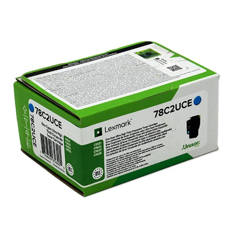 Toner Cian 78c2uce Lexmark