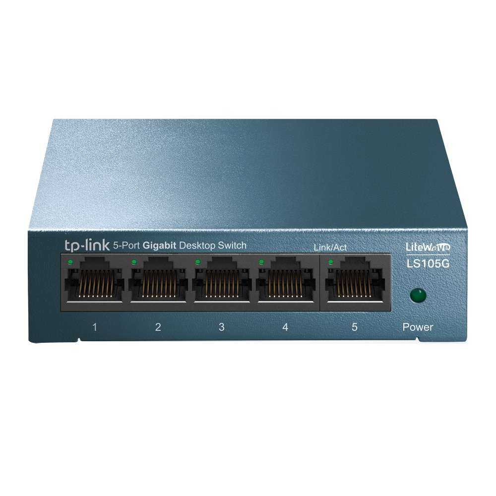 Switch TP-LINK LiteWave 5-Port Gigabit Desktop Switch, Steel Case