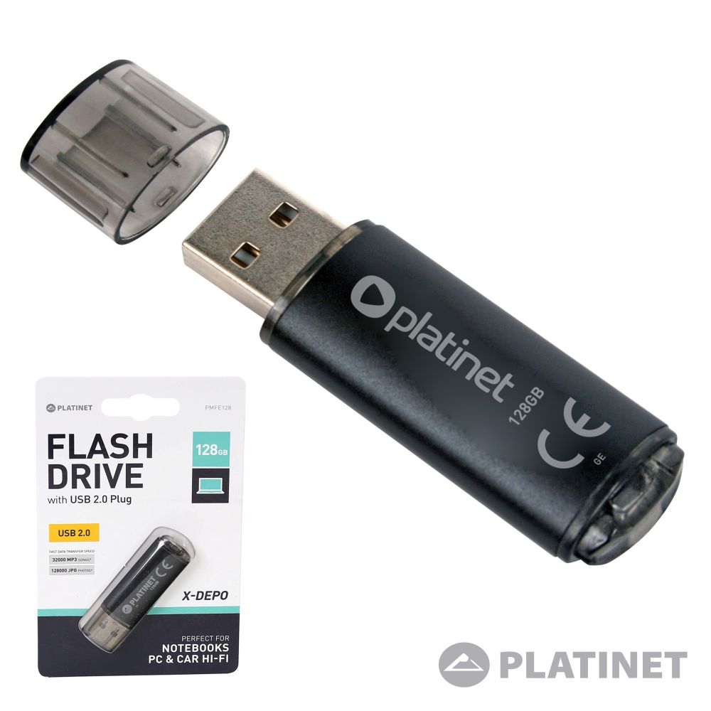 Pen Drive USB2.0 128GB (X-Depo) - 