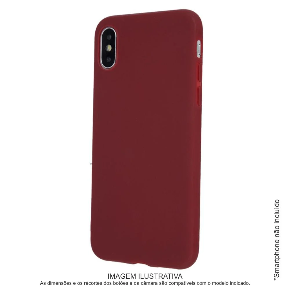 Capa TPU Anti-choque P/ iphone 11 Pro Max Bordô