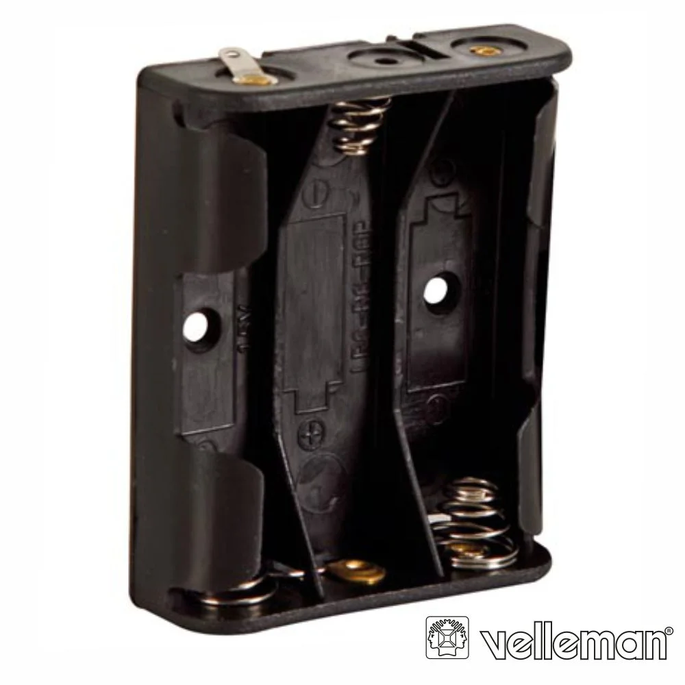 Suporte p/ 3 Pilhas AA VELLEMAN